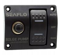 INTERRUTTORE ON/OFF POMPA DI SENTINA AUTOMATICA INTERRUTTORE 12V 24V PANNELLO