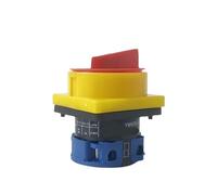 Interruttore On Off Selettore a 2 posizioni Commutatore 20A 1 polo Blocco pad Camma principale Interruttori rotativi YMW26-20/1GS