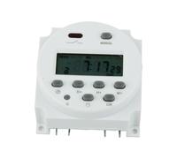 Interruttore On/Off Timer Programmabile Ricambi Bianco DC/AC 12V