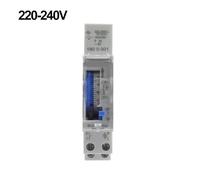 Interruttore orario analogico meccanico 24 ore 110 V/220-240 V CA Interruttore orario programmabile meccanico su guida DIN SUL180a