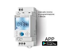 Finder interruttore orario settimanale NFC 1 contatto 12.61.8.230