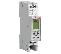 Interruttore orario digitale giornaliero e settimanale Logik Micro DW Vemer VP888200 ideale per la gestione dei carichi elettrici 20 programmazioni ON/OFF / impulso Display LCD Versione modulare 1 DIN Risoluzione programmazione 1 min Protezione IP 40