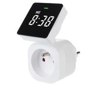 Interruttore orario digitale GreenBlue - timer, carico massimo 16A, IP20, GB610E
