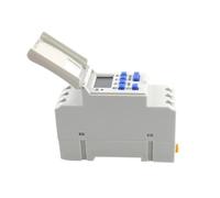 Interruttore orario digitale programmabile settimanale elettronico con controllo timer AC 220V 12V 24V 110V 15A montaggio su guida DIN THC15A(AC110V)