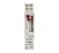 INTERRUTTORE ORARIO GIORNALIERO ELETTROMECCANICO GUIDA DIN 4GREEN TE 10D