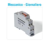 Interruttore orario giornaliero meccanico Orologio luci timer modulare 1din