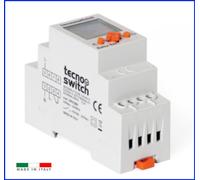 Interruttore orario giornaliero settimanale digitale programmabile timer din