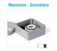 Interruttore orario meccanico giornaliero Tecno Switch OR300BT-a batteria