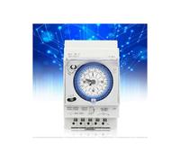 Interruttore orario programmabile - Meccanico - 250 V CA - 16 A - Per interni - Pronto per l'installazione