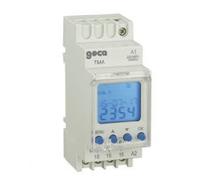 INTERRUTTORE ORARIO TIMER ASTRONOMICO DIGITALE 2 CANALI GECA 32152389