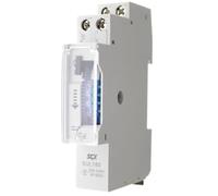 INTERRUTTORE ORARIO TIMER SWITCH RELE' OROLOGIO GIORNALIERO MECCANICO MODULO DIN