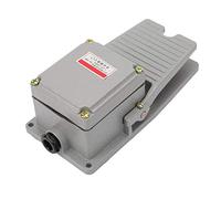 Interruttore pedale, pedale elettrico momentaneo alluminio antiscivolo, interruttore comando pedale, contatti argentati Interruttore a pedale LT3