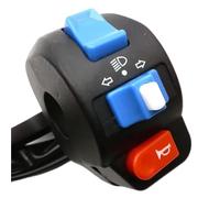 Interruttore per abat jour Moto Scooter Ciclomotore 7/8 "Interruttore Luce Sinistra Controllo Indicatori Di Direzione Clacson Con Tubo Manubrio 22mm 8 Fili Con Leva Freno Interruttore di controllo del