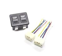 Interruttore Per Alzacristallo Elettrico A 5 Pin Singolo E Doppio, Porte EPer Auto Con Pulsante A Interruttore Singolo Per Windows Interruttore Elettrico Pulsantiera Finestra (Colore : Double)