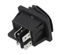 Interruttore per applicazioni Industriali Business Kcd2/kcd4 Pulsante luminoso compatibile Ip67 Rettangolare Dpst Rocker 20a Industrial Hydrophobic Toggle con Interruttore (Verde)