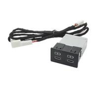 Interruttore Per Auto USB AUX Per Toyota Per Camry Per Corolla Per RAV4 2018-2022 TYPE-C PD Porta Veloce Doppio Adattatore Di Interfaccia Pezzi Di Ricambio