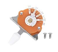 Interruttore per chitarra elettrica a 5 vie facile da trasportare e riporre per interruttore a lama a 5 vie Fender(white)