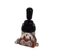 Interruttore Per Chitarra Elettrica LP/SG A 3 Vie Selettore Pick-up A 3 Posizioni Attiva/disattiva Accessori Per Chitarra Elettrica Superiore Argento parti di chitarra(Black)