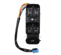 Interruttore per finestrino Mercedes Power Master per C230 C240 C280 C320 C350 C55 per modelli AMG 2001-2007 OEM A2038200110, facile installazione, ricambio in plastica nera per controllo anteriore