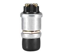 Interruttore per Imbarcazione a Pulsante, 2Pin 12V 20A Impermeabile Interruttore a Pulsante Corno Avviamento per Motori Heavy Duty Switch per Auto Barca Bicicletta