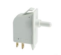 Interruttore per lampada da porta per frigorifero 5A 125V AC 2 pin controllo normalmente chiuso per frigorifero congelatore parti bianco facile da montare