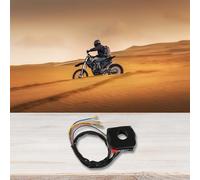 Interruttore per manubrio moto da 7/8", pulsante Start Stop Kill per la maggior parte delle moto, montaggio lato destro