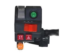 Interruttore Per Moto 7/8 "22mm Montaggio Su Manubrio Luce A Fascio Alto/basso Indicatori Di Direzione Corno Luce Di Riscaldamento Interruttore A Pulsante Di Avvio Accensione manubrio delle moto