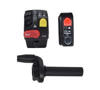 Interruttore Per Motocicletta Interruttore Manubrio Moto 7/8" 22 Mm Pulsante Comando Clacson Abbaglianti/anabbaglianti Spia Sorpasso(Whole set)