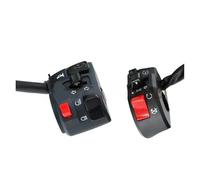 Interruttore Per Motocicletta Interruttori Per Moto Da 22 Mm Pulsante Clacson Per Indicatore Direzione Fendinebbia Elettrico Interruttore Controllo Del Manubrio(Left Right)
