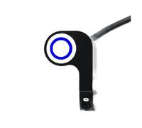 Interruttore Per Motocicletta Per Motociclette Interruttore Montaggio Su Manubrio 22 Mm Per Fari Fendinebbia ON OFF Anabbaglianti In Lega Alluminio Con Indicatore(Manual Blue)