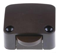 Interruttore per porta autoresettante con design compatto e materiale ABS, adatto per armadi, armadi e porte scorrevoli con funzionamento affidabile (colore caffè)