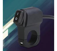 Interruttore per pulsante faro anteriore per manubrio da 7/8 pollici 22-23mm
