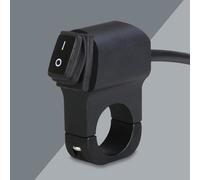 Interruttore per pulsante faro anteriore per manubrio da 7/8 pollici 22-23mm