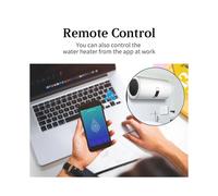Interruttore per Scaldabagno Intelligente WiFi Touch da 40 A Tuya Life APP Timer Controllo Vocale Pannello In Vetro Interruttore di