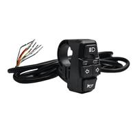 Interruttore Per Scooter Elettrico 3 In 1 Indicatori Direzione Clacson Controllo ON/OFF 36V/48V Accensione Momentaneo pulsante Motocicletta
