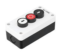 Interruttore per Tapparella Interruttore Momentaneo Stazione Box Up And Stop Pulsante di Controllo per Verricello Porta a Rulli Coda del Camion Abs Shell Interruttore di Arresto