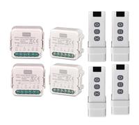 Interruttore per tapparelle con telecomando RF - modulo elettrico senza fili - relè 3 A/300-600 W (4)