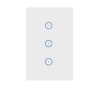 Interruttore per Tapparelle Controller, WIFI Touch Switch,Telecomando Senza Fili, Compatibile con iOS/Android, Funziona con Alexa Echo e Google Assistant（1-pack White)