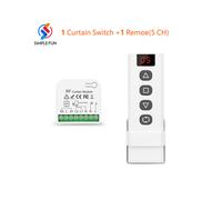 Interruttore per tapparelle radiocomandato e trasmettitore 5 in 1 110 V/220 V RF, 1 ricevitore 1R-5C