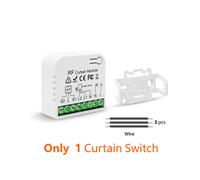 Interruttore per tapparelle radiocomandato e trasmettitore 5 in 1 110V 220V RF, 1 ricevitore