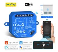 Interruttore per tapparelle Wireless per motori tubolari avanzamento percentuale Tuya Smart Life App telecomando Google Assistant