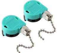 Interruttore per ventilatore a soffitto, 2 pezzi Interruttore per ventilatore a soffitto 3 velocità 4 fili ZE-268S6 Controllo interruttore per cerniera Sostituzione interruttore controllo Sostituzi