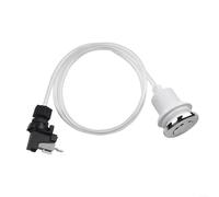 Interruttore pneumatico, 16 A 250 V, pulsante per lo smaltimento dei rifiuti e vasca da massaggio, alloggiamento in ABS con foro da 32 mm