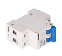 Interruttore pneumatico di protezione 2P, multifunzionale DC12?240V DC Mini interruttore automatico Forte guscio ignifugo for apparecchiature elettriche Interruttore automatico