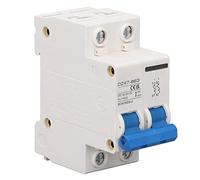 Interruttore pneumatico di protezione 2P, multifunzionale DC12?240V DC Mini interruttore automatico Forte guscio ignifugo for apparecchiature elettriche Interruttore automatico