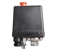 Interruttore pneumatico verticale per compressore d'aria 220v 20a Controllo automatico della pressione Montaggio a foro singolo Regolatore nero Gamma 5-8kg Risparmio energetico Design compatto Facile