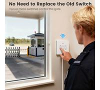 Interruttore porta garage Smart WiFi 2,4 GHz per Echo Google Home per Tuya compa