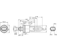 Interruttore pressione freno 0 265 005 303 BOSCH per BMW AUDI MERCEDES-BENZ SAAB