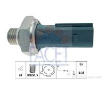 Interruttore pressione olio 7.0177 FACET per SMART MITSUBISHI MERCEDES-BENZ