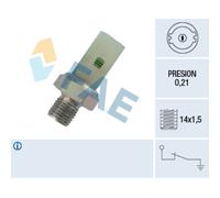 FAE Interruttore di pressione olio 12350 per RENAULT TWINGO I (C06) 19 I (B/C53)